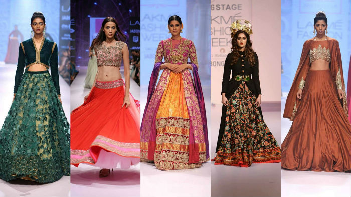 Winter wedding fusion wear