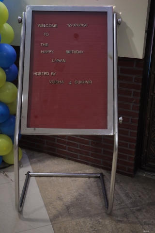 Welcome in Liyaan Birthday