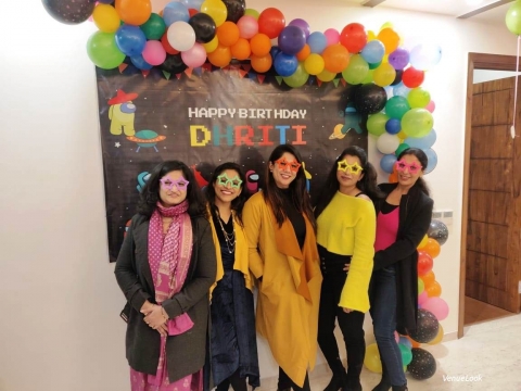 Dhriti's Birthday Party at Hom