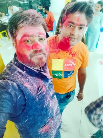 Holi celebration