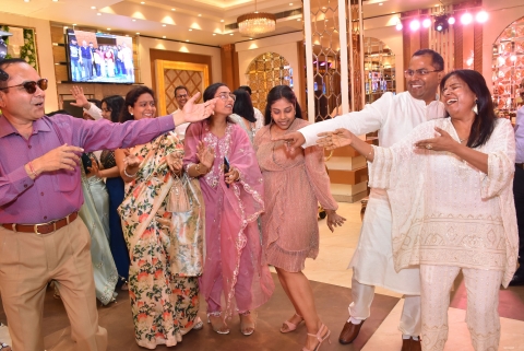 Dance Floor Full of Golden Joy