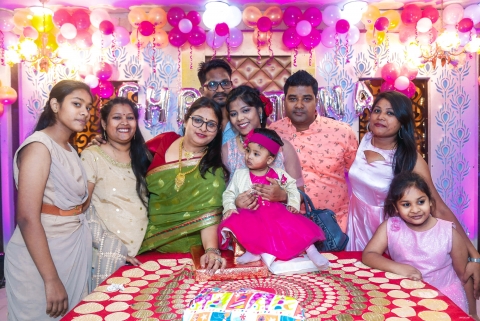 Birthday Pic With Angel