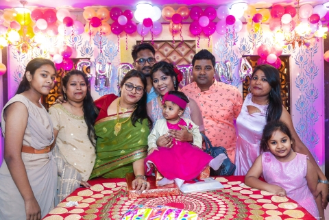 Birthday Pic With Angel