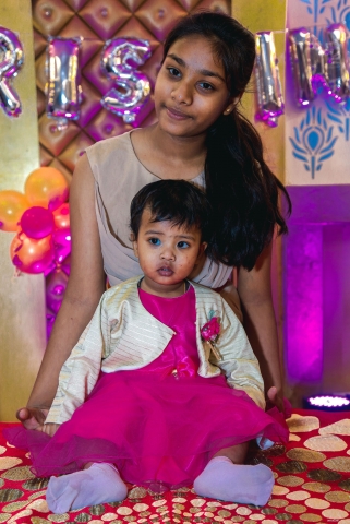 Birthday Pic With Angel