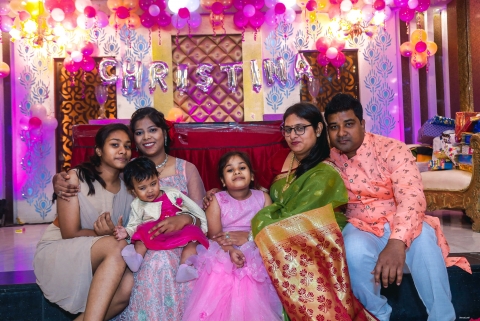 Birthday Pic With Angel