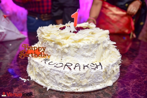 Rudraksh cake photo
