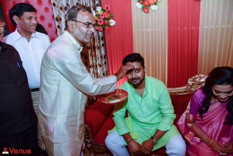 Tilak On Ceremoney