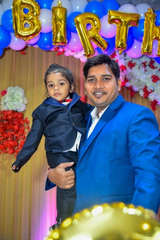 Selfie with birthday boy