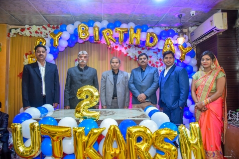 Photo with relatives