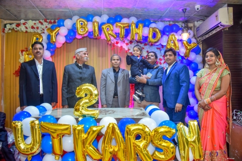 Photo with relatives