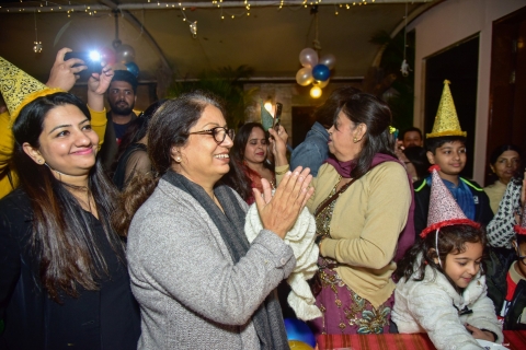 Masti on birthday party