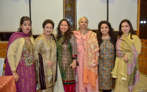 Photo with relatives