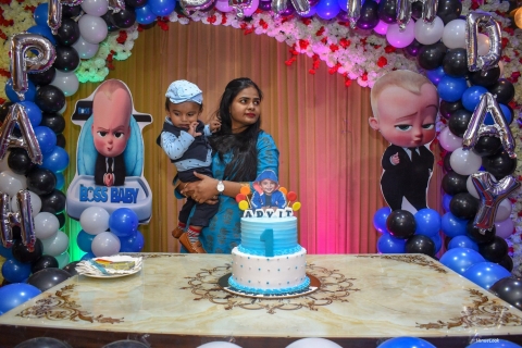 Selfie with birthday boy