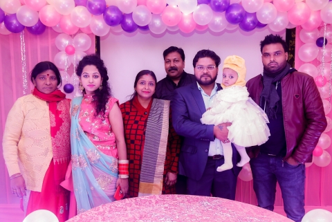 Parents enjoy on party