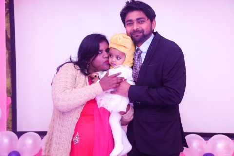 Photo with Angel 