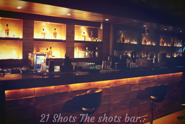 Dining Area at 21 Shots The Shot Bar