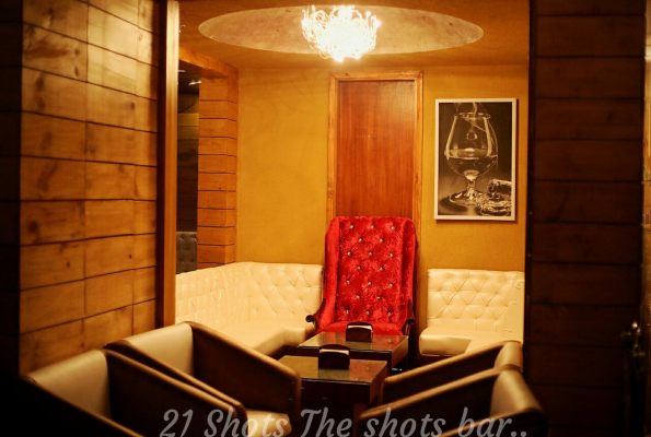 Lounge at 21 Shots The Shot Bar