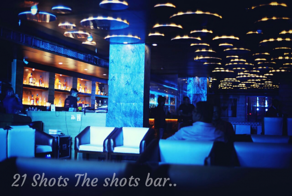 Bar at 21 Shots The Shot Bar