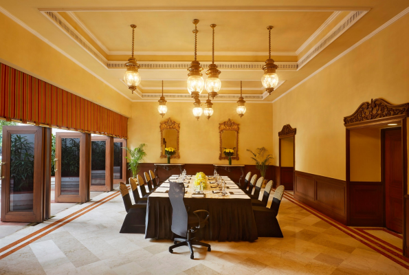 Banquet lawns at Taj Bengal