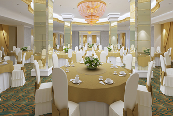 Ambience Hall at The Grand Bhagwati Palace