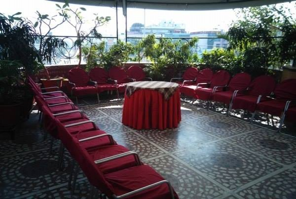 Roof Top Party Area at Hotel Apna Avenue