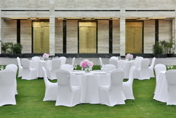 The Grand Ballroom at Renaissance Lucknow Hotel