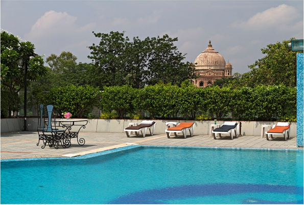 Terrace at Hotel Clarks Avadh