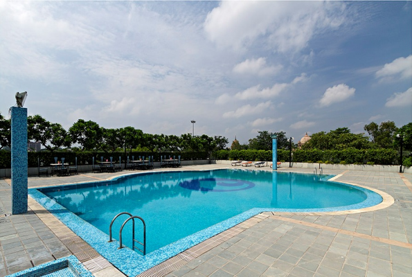 Terrace at Hotel Clarks Avadh