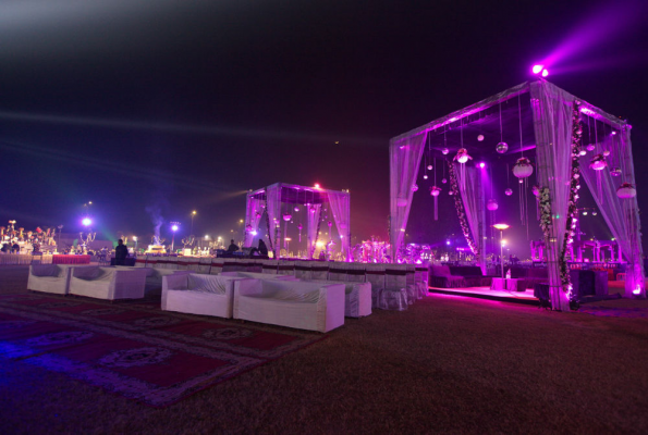 Party Lawn at Golden Blossom Imperial Resorts