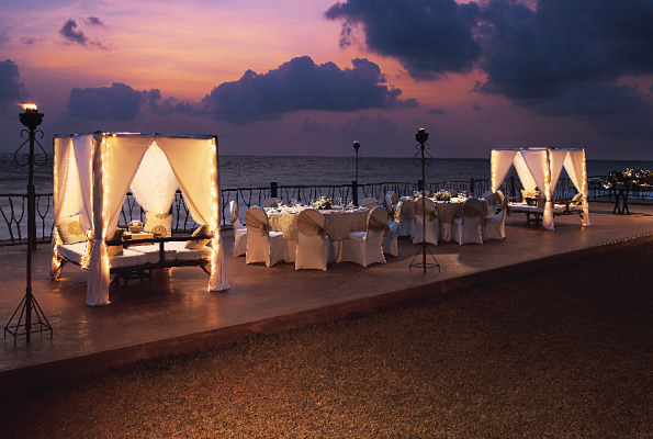 The debate hall at Taj Holiday Village Resort & Spa