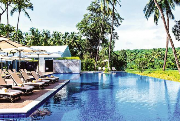 Sunken Bar at Novotel Goa Resort And Spa