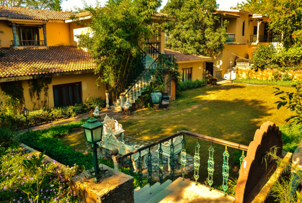 Table Top Garden at The Royal Retreat Resort & Spa