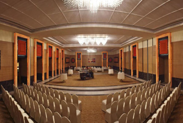 The Fateh Sagar Ballroom at Radisson Blu Udaipur Palace Resort & Spa