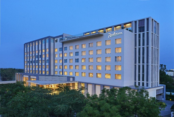 Courtyard at Radisson Blu Hotel