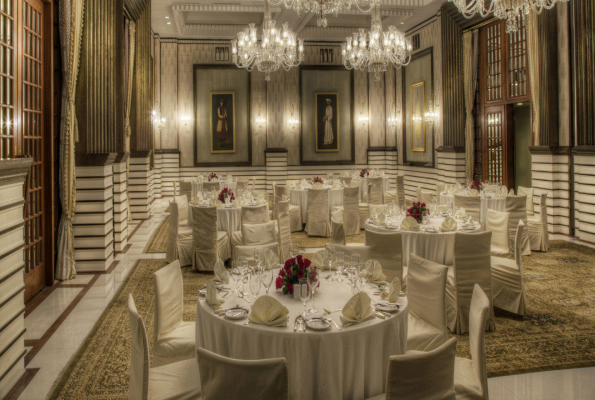 The Birbal room at The Oberoi Amarvilas