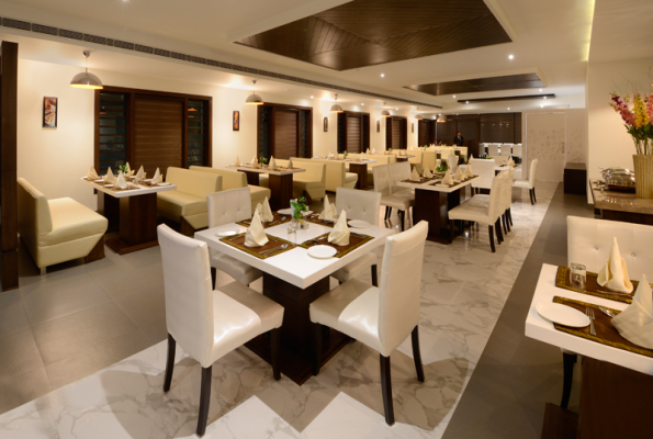 Restaurant at Hotel The Taj Vilas