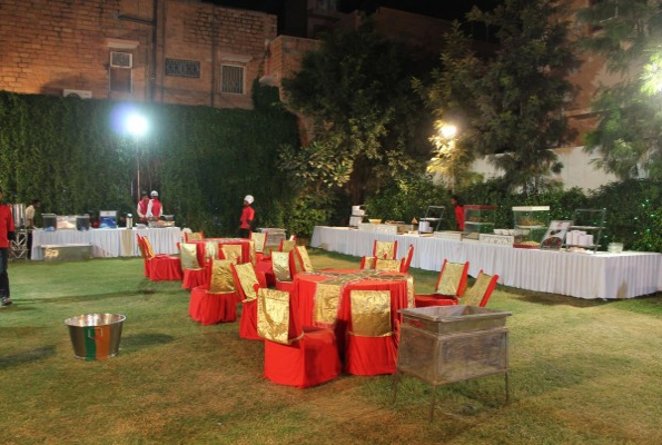 Party Lawn at The Marwar Hotel & Gardens