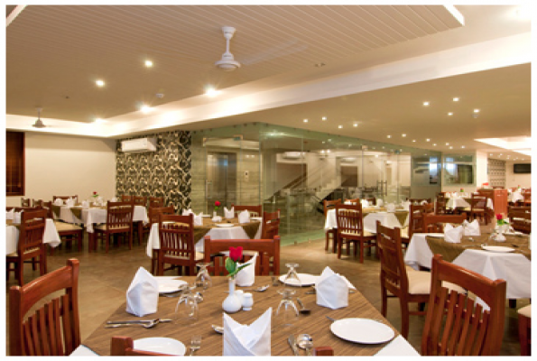 Restaurant at Hotel Deviram Palace