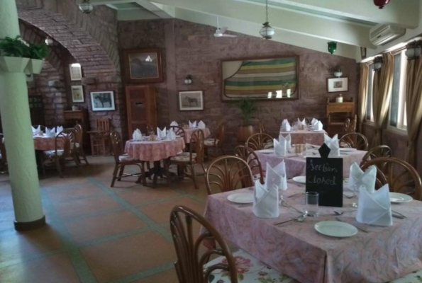 Garden Restaurant at WelcomHeritage Bal Samand Lake Palace