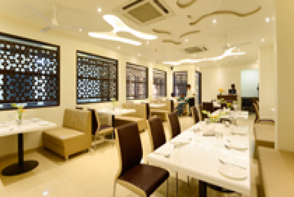 Restaurant at Hotel Madhushrie