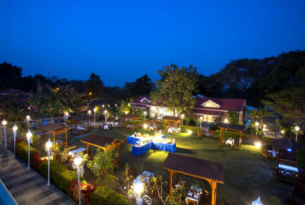 Pool Side Area at jüSTa Rajputana