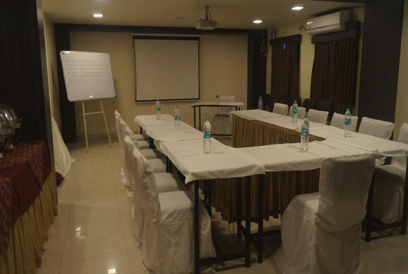 The Global Banquet Hall at Hotel Parashar