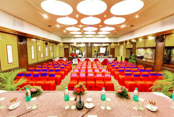 Banquet Hall at Hotel Swosti Grand