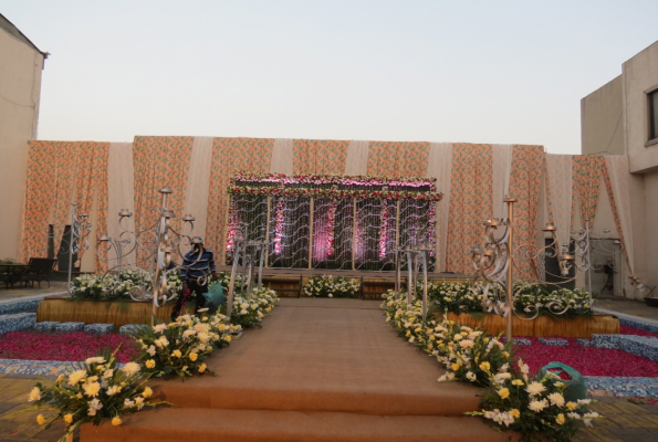 Versaliaa Banquet 1 With Open Courtyard at Mohan Vilaas