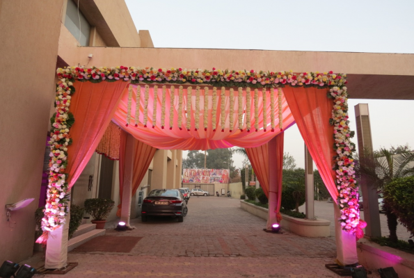 Versaliaa Banquet 1 With Open Courtyard at Mohan Vilaas