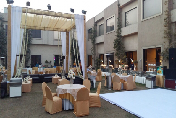 Versaliaa Banquet 1 With Open Courtyard at Mohan Vilaas