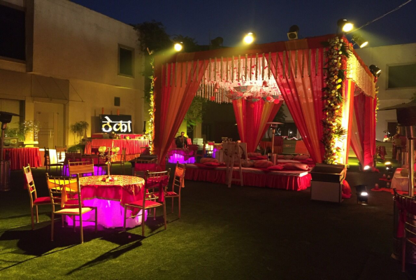 Versaliaa Banquet 1 With Open Courtyard at Mohan Vilaas