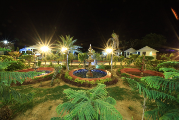 Centre Lawn at Heiwa Heaven Luxury Destination Wedding Resort