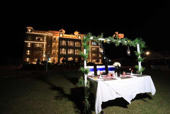 Centre Lawn at Heiwa Heaven Luxury Destination Wedding Resort