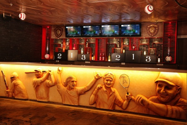 Sports bar at Game Of Legends